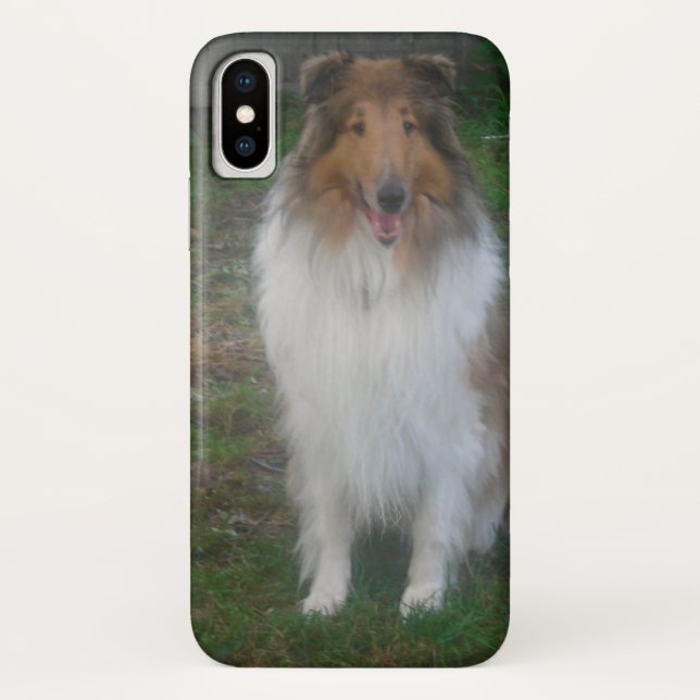 Funda De Case-Mate Para iPhone Sable Rough Collie (Reverso)