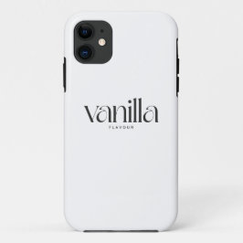 Funda Para iPhone 11 Sabor a Vainilla