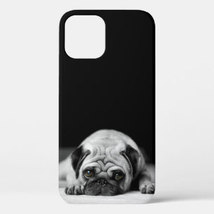 Funda Para iPhone 12 Sad Pug
