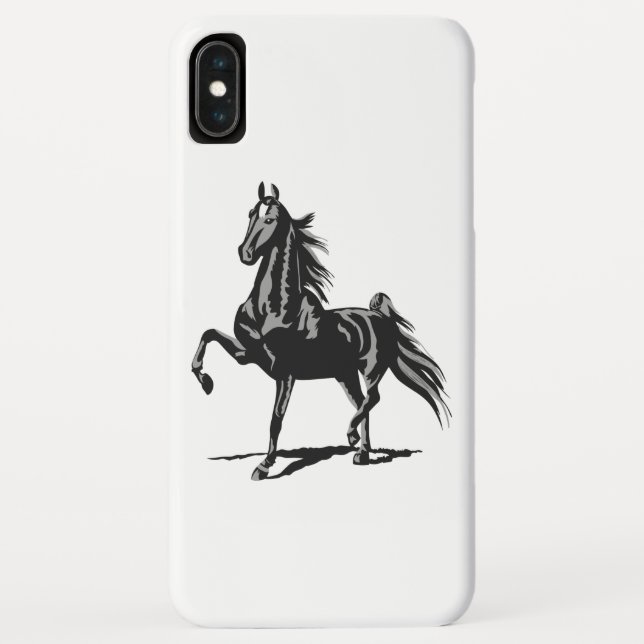 Funda De Case-Mate Para iPhone Saddlebred estadounidense (Reverso)