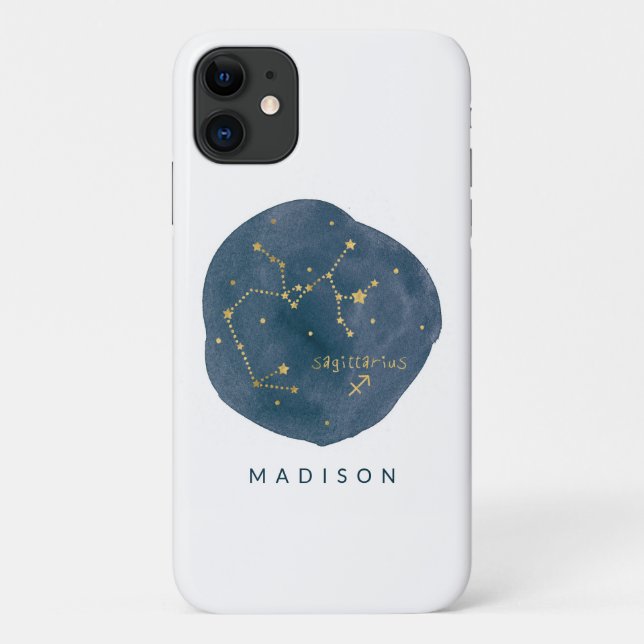 Funda De Case-Mate Para iPhone Sagittarius (Reverso)