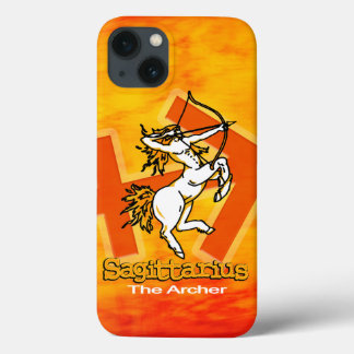 Funda Para iPhone 13 Sagittarius El incendio de Archer zodiac