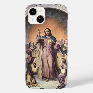 Funda Para iPhone 14 De Case-Mate Sagrado Corazón de Jesús adorado por los Sagrados 