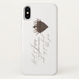 Funda Para iPhone X Sagrado corazón del caso de Jesús iPhone