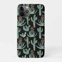 Saguaro Cactus Deert Aloe Watercolor