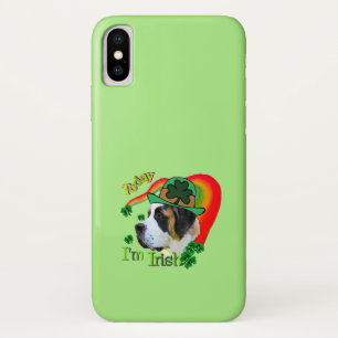 Funda Para iPhone X Saint Bernard St Patricks