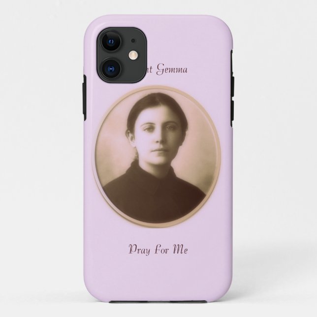 FUNDA DE Case-Mate PARA iPhone SAINT GEMMA REZAR POR MÍ (Reverso)