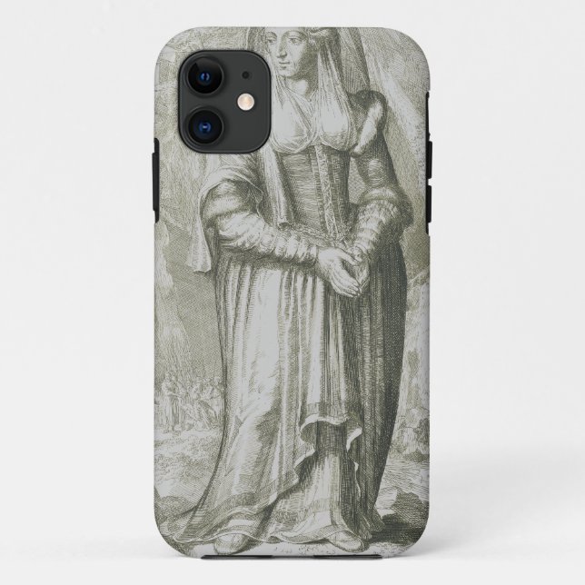 Funda De Case-Mate Para iPhone Saint Hildegard de Bingen (Reverso)