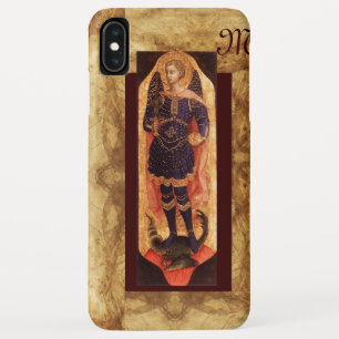 Funda Para iPhone XS Max SAINT MICHAEL ARCHANGEL CON monograma DRAGON