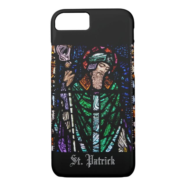 Funda De Case-Mate Para iPhone Saint Patrick Seted Glass (Reverso)