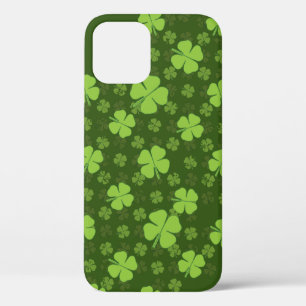FUNDA PARA iPhone 12 SAINT PATRICKS 4 LEAF CLOVER