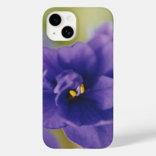 Funda Para iPhone 14 De Case-Mate Saintpaulia violeta azul africana