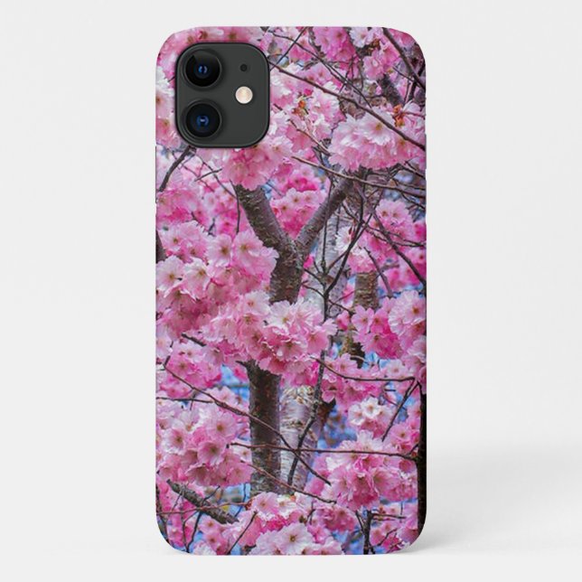 Funda De Case-Mate Para iPhone Sakura Blossom Elegance (Reverso)