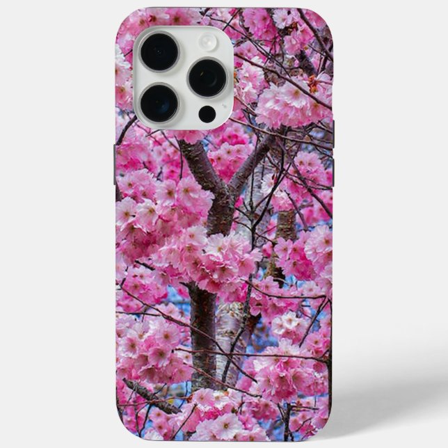 Funda De Case-Mate Para iPhone Sakura Blossom Elegance (Reverso )