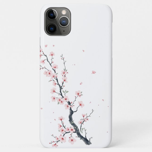 Funda De Case-Mate Para iPhone Sakura Cherry Blossom Branch iPhone / iPad case (Reverso)