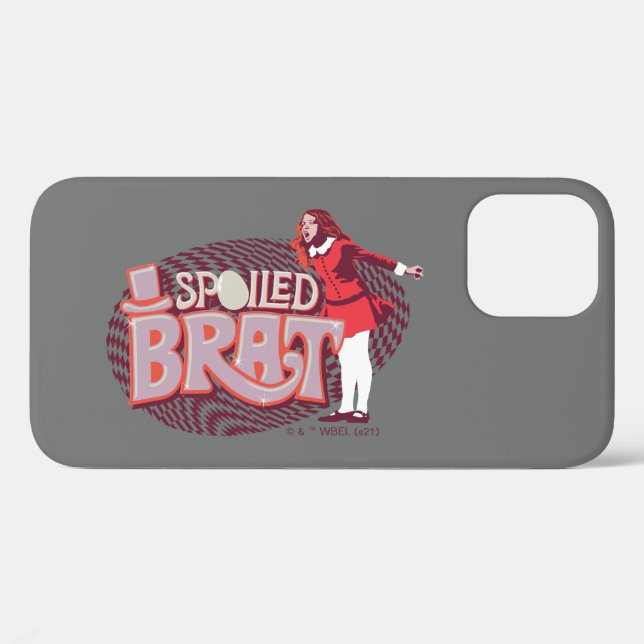 Funda De Case-Mate Para iPhone Sal de Veruca - Brat estropeado (Reverso (Horizontal))