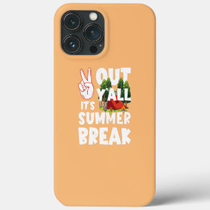 Funda Para iPhone 13 Pro Max Sal fuera, es la pausa de verano, amante del campi