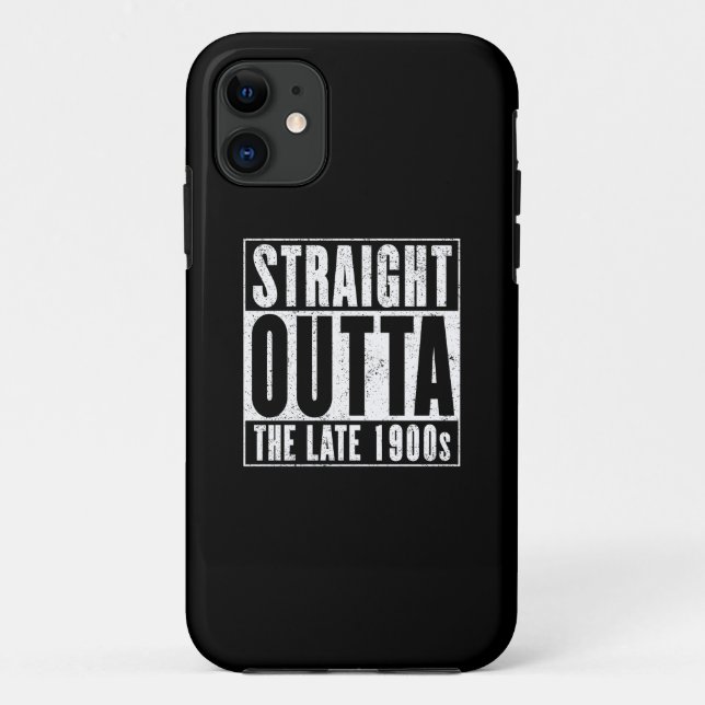 Funda De Case-Mate Para iPhone Salida directa a finales del siglo XX (Reverso)