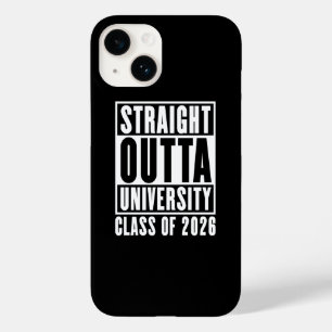 Funda Para iPhone 14 De Case-Mate Saliendo Directo de la Universidad Clase de 2026