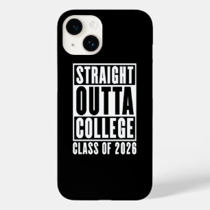 Funda Para iPhone 14 De Case-Mate Saliendo Directo de la Universidad Clase de 2026