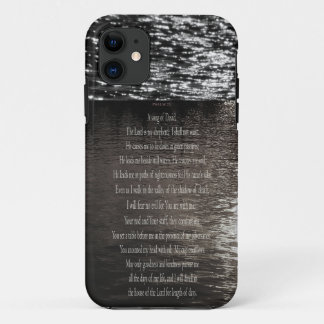 Funda Para iPhone 11 Salmo 23, Canción de David Still Waters estuche pa