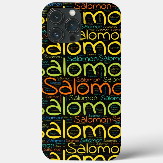 Funda De Case-Mate Para iPhone Salomón (Reverso )