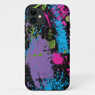 Funda Para iPhone 11 Salpicadura de pintura