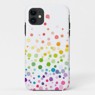 Funda Para iPhone 11 Salpicadura de pintura acuarela colorida Celebra