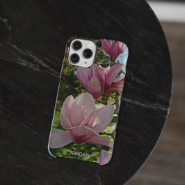 Funda Para iPhone 14 De Case-Mate Salsa rosa personalizada Magnolia Blossom