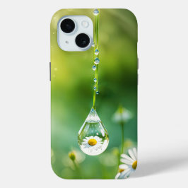 Funda Para iPhone 15 Salto Con Reflexión Daisy