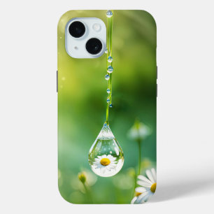 Funda Para iPhone 15 Salto Con Reflexión Daisy