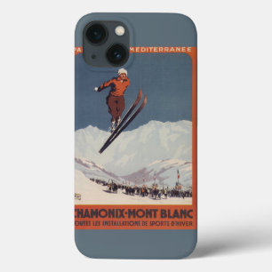 Funda Para iPhone 13 Salto de esquí - Poster de Promo Olímpico de PLM