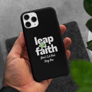 Funda Para iPhone 14 De Case-Mate Salto de Fe, no dejes que el miedo te detenga Fund