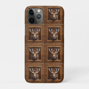 Funda Para iPhone 11 Pro "Salto de la Naturaleza: Impresión de la madera ca