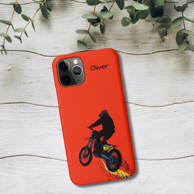 Funda De Case-Mate Para iPhone Salto de piloto de motocross (Subido por el creador)