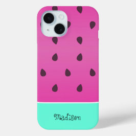 Funda Para iPhone 15 Salto de sandía silvestre | Estuche iPhone persona