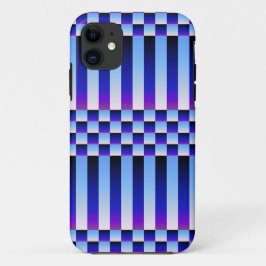 Funda Para iPhone 11 Salto de verano y caída de noche (chequeros y band