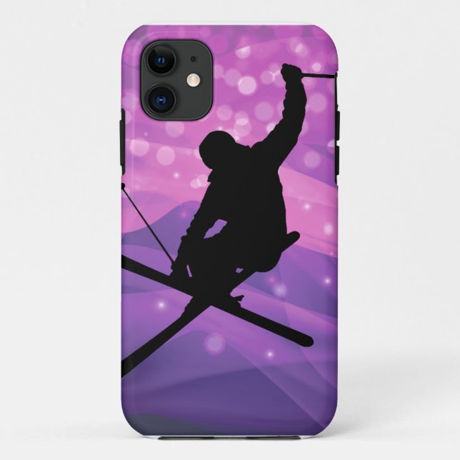 Funda De Case-Mate Para iPhone Salto en Ski (Reverso)