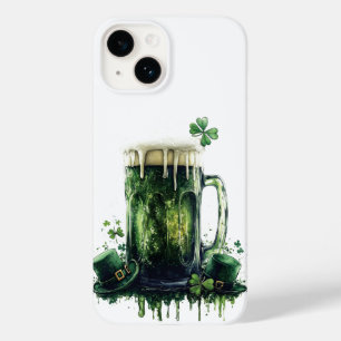 Funda Para iPhone 14 De Case-Mate ¡Salud por el Día de San Patricio! Ilustración de