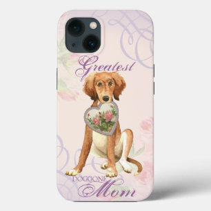 Funda Para iPhone 13 Saluki Heart Mom