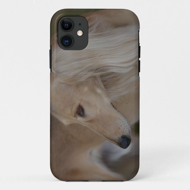 Funda De Case-Mate Para iPhone Saluki rubio (Reverso)