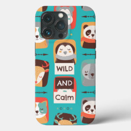 Funda Para iPhone 13 Pro Salvaje y calma