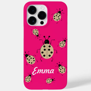 Funda Para iPhone 14 Pro Max De Case-Mate ¡Sálvame! Cuidados y coloridos ladybugs, personali