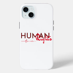 Funda Para iPhone 15 Mini Salvamento de los derechos humanos