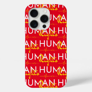 Funda Para iPhone 15 Pro Salvamento de los derechos humanos