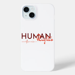 Funda Para iPhone 15 Mini Salvamento de los derechos humanos