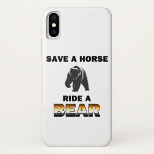 Funda Para iPhone X Salvar un Caballo