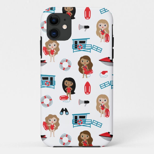 Funda De Case-Mate Para iPhone Salvavidas (Reverso)