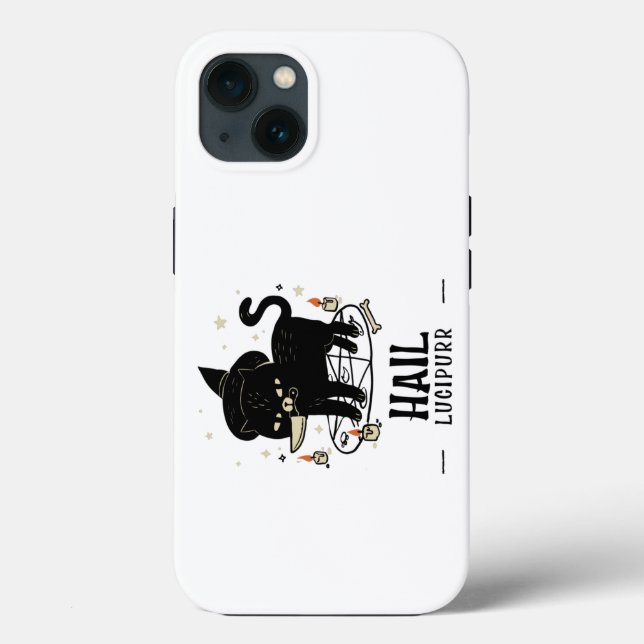 Funda De Case-Mate Para iPhone Salve Lucipurr (Reverso )