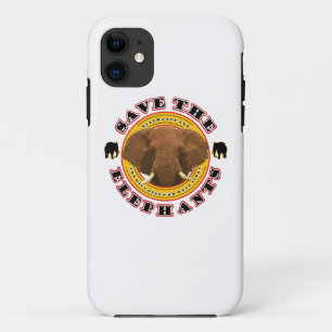 Funda Para iPhone 11 Salvemos a los elefantes